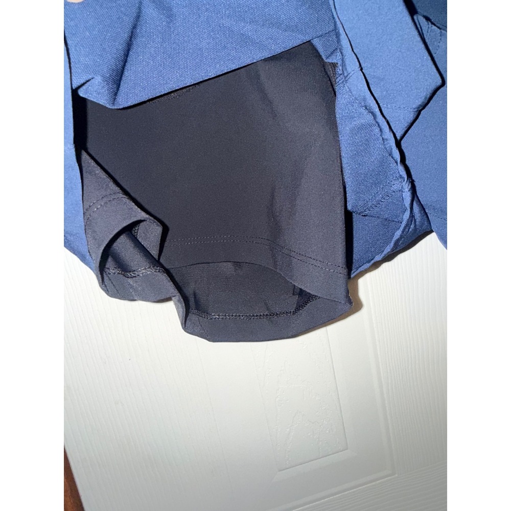 Ten Thousand Set Short Navy Blue Mens Size XL 2-in-1 Training Workout Shorts - Picture 7 of 13